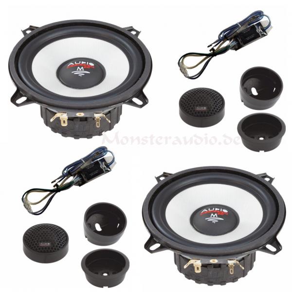 Audio System M-130 EVO2 13cm 2-Wege Komponenten Lautsprecher 130mm 240 Watt M130 EVO 2